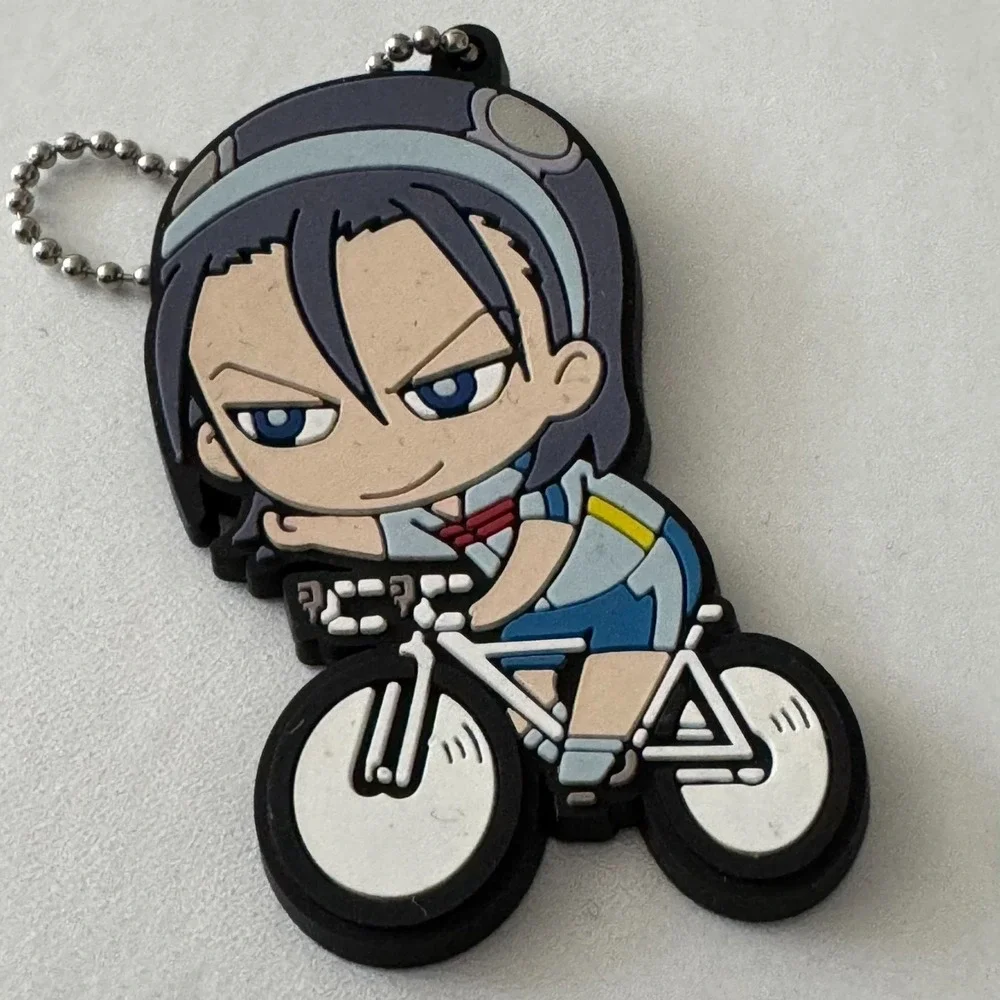 Jinpachi Toudou‎  Anime & Magna Yowamushi Pedal Bicycle Keychain Key Ring Charm